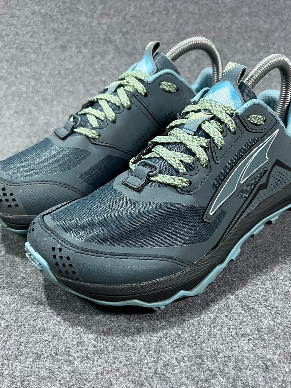 Altra Men's Trail Running Shoe - Teal Blue with Mint Accents
